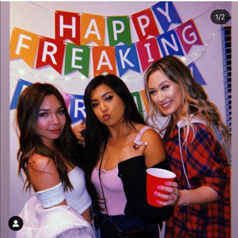 Laurdiy red and black flannel hoodie